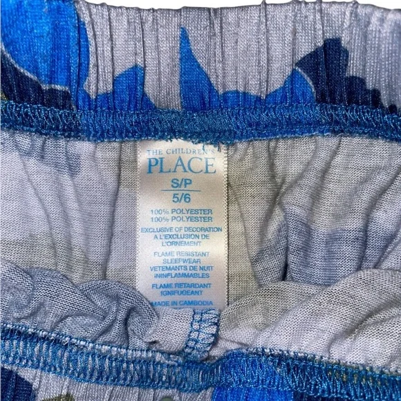 The Children’s Place Boy’s Army fatigue Pajama Pants Size 5/6 - Picture 2 of 4